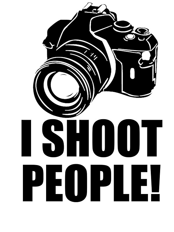 i shoot people t shirt