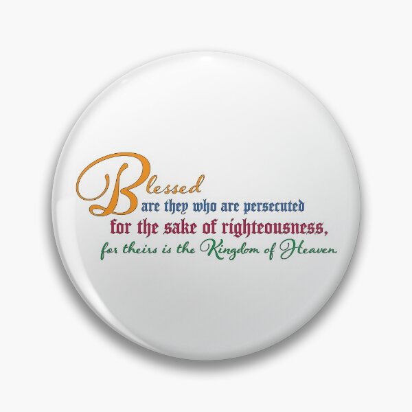 Item preview, Beatitude: Blessed Are They Who Are Persecuted designed and sold by KTSubz Faith & Fun Designs.