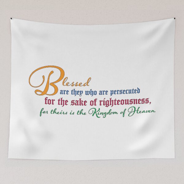 Item preview, Beatitude: Blessed Are They Who Are Persecuted designed and sold by KTSubz Faith & Fun Designs.