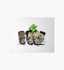 Funny Ghostbuster Team Art Board