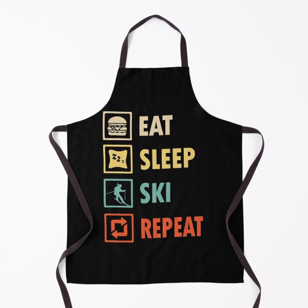 Item preview, Eat sleep ski repeat designed and sold by thanhmaidesign.