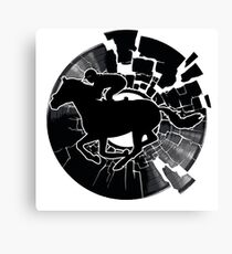 Vinyl Disc Jockey Canvas Print