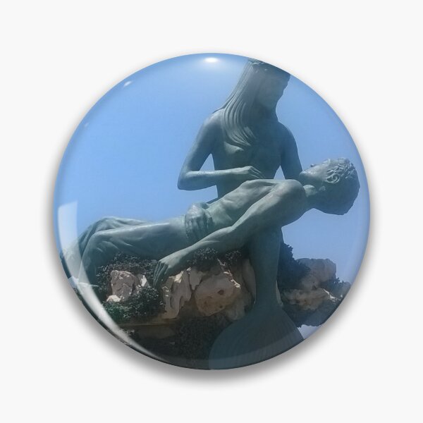 Item preview, Mermaid and Man Statue designed and sold by dana-gourdoupi.