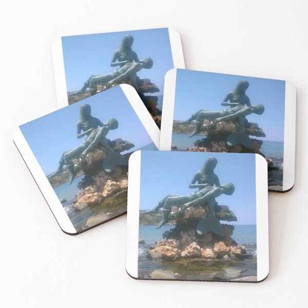 Item preview, Mermaid and Man Statue designed and sold by dana-gourdoupi.
