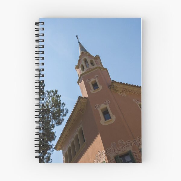 Item preview, Whimsical Landmark - Gaudis House Museum in Park Guell Barcelona designed and sold by Georgia Mizuleva.