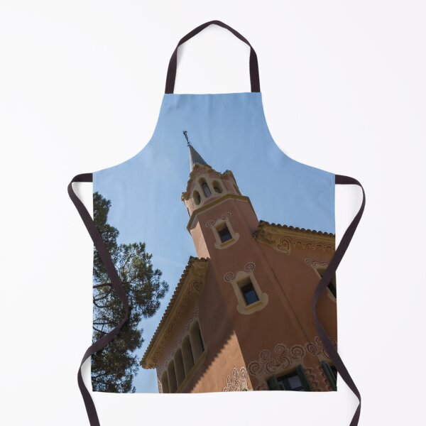 Item preview, Whimsical Landmark - Gaudis House Museum in Park Guell Barcelona designed and sold by Georgia Mizuleva.