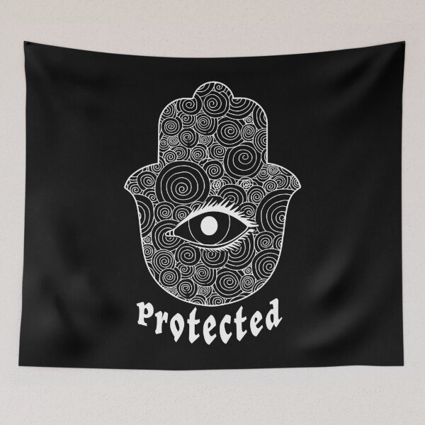 Item preview, PROTECTED Hamsa Hand Spiritual Protection Yoga Unisex designed and sold by Kordowski.