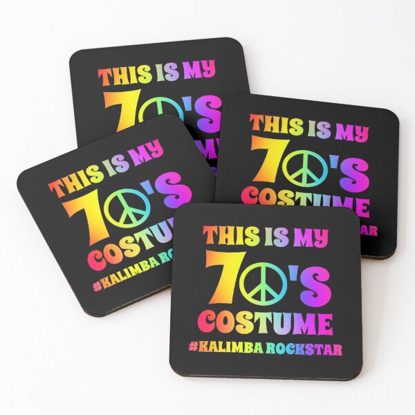 Item preview, Kalimba T-ShirtGroovy Kalimba Player This Is My 70s Costume Halloween Party Retro Vintage designed and sold by TapbeDisa.