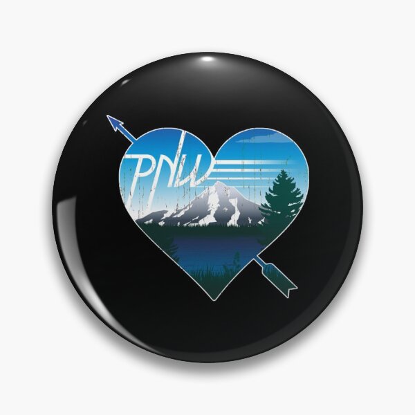 Artikelvorschau, Pnw T-ShirtPNW Love entworfen und verkauft von TapbeDisa.