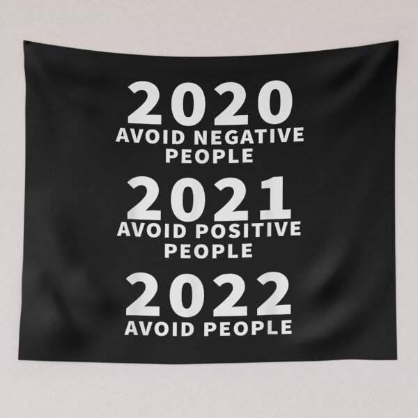 Item preview, Funny, 2020 Avoid Negative People 2021 Positive People 2022. T-Shirt designed and sold by Persson-Brydson.