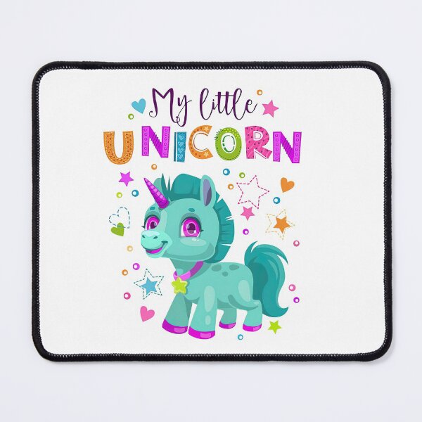Item preview, My little unicorn, Decorative Design with Funny Fantasy Pony, Unicorn, Pony designed and sold by graphic-genie.