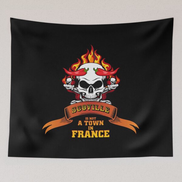 Item preview, Scoville T-ShirtChilli Pepper Scoville is not a town in France  designed and sold by TapbeDisa.