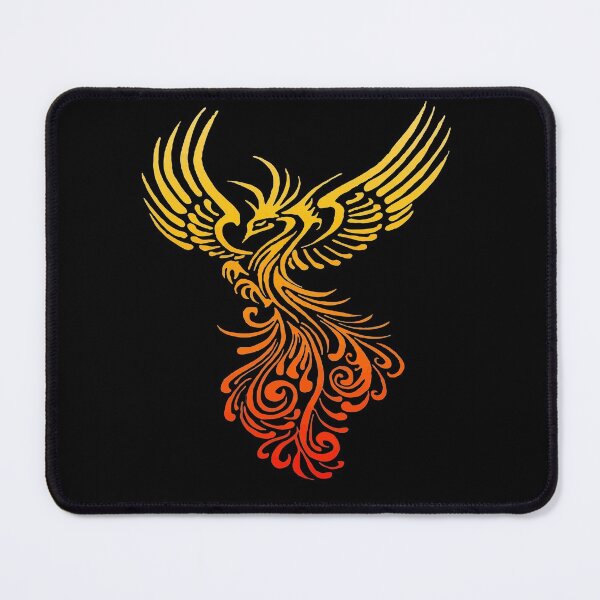Item preview, Artistic Phoenix Yellow Orange Color Blend designed and sold by taiche.