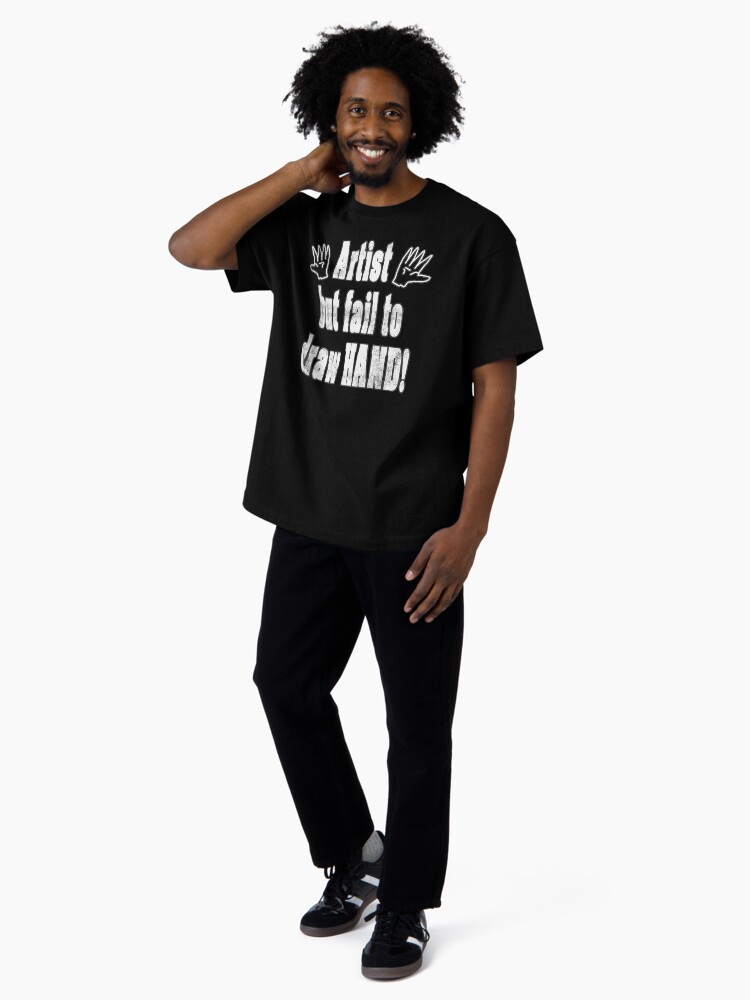 Thumbnail 4 of 7, Oversized T-Shirt, Hand Failure designed and sold by shangmin.