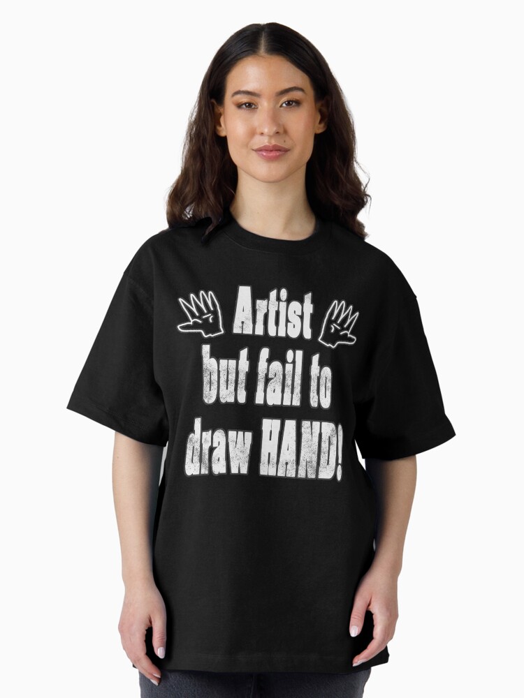 Thumbnail 2 of 7, Oversized T-Shirt, Hand Failure designed and sold by shangmin.