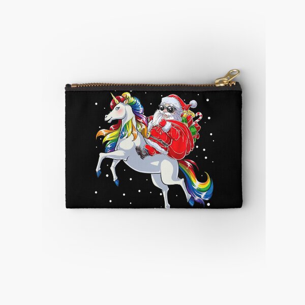 Item preview, Christmas Santa Riding Unicorn Santa Hat Funny Xmas 2021 designed and sold by shophia-art.