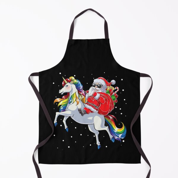 Item preview, Christmas Santa Riding Unicorn Santa Hat Funny Xmas 2021 designed and sold by shophia-art.
