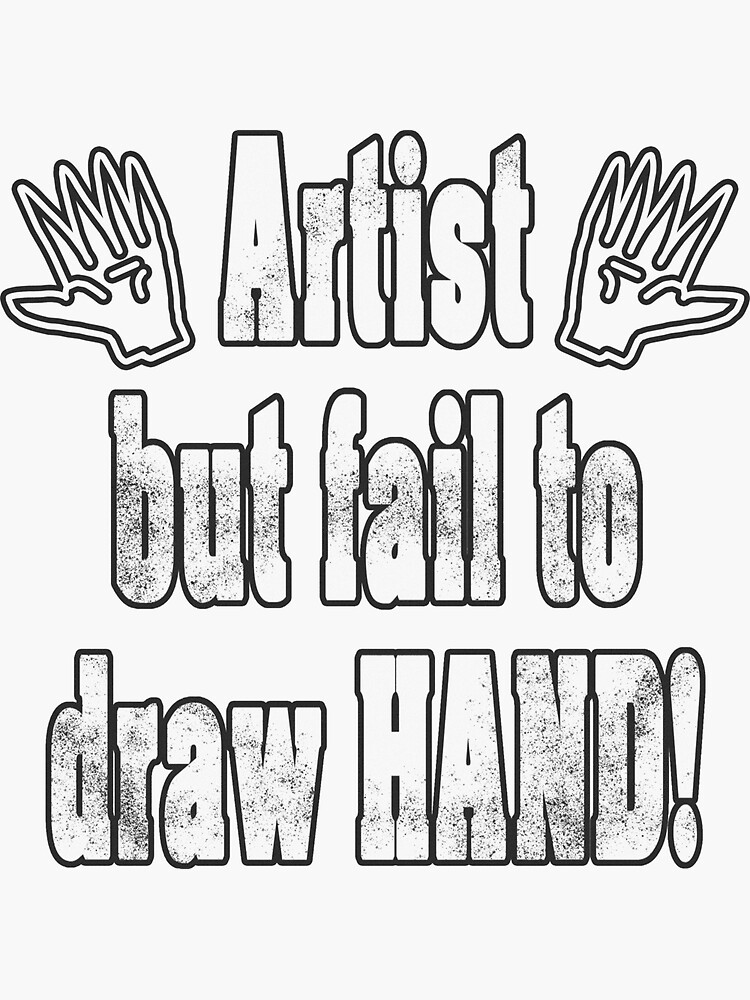 Thumbnail 3 of 3, Sticker, Hand Failure designed and sold by shangmin.