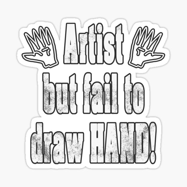 Hand Failure Sticker