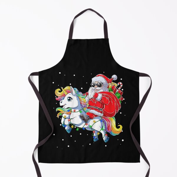 Item preview, Christmas Santa Riding Unicorn Santa Hat Funny Xmas 2021 designed and sold by shophia-art.