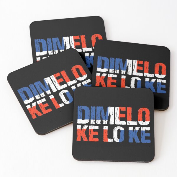 Item preview, Dimelo Ke Lo Ke Dominican Republic Flag designed and sold by Nirvanibex.