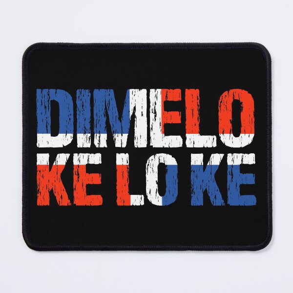 Item preview, Dimelo Ke Lo Ke Dominican Republic Flag designed and sold by Nirvanibex.