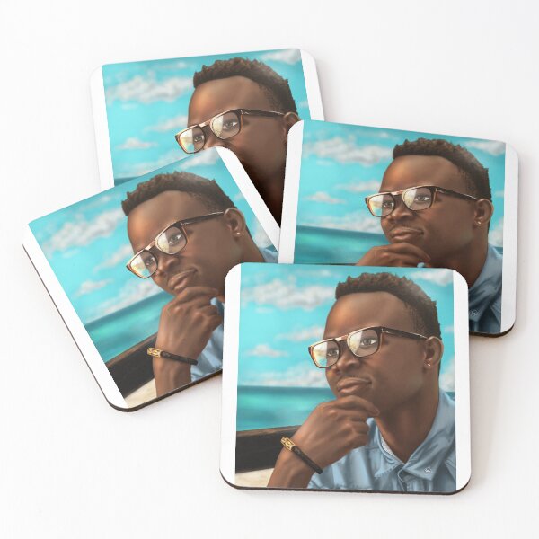 Item preview, Creative Portrait Study 4 Painting - Relaxing at the Beach designed and sold by Maika Coffee.