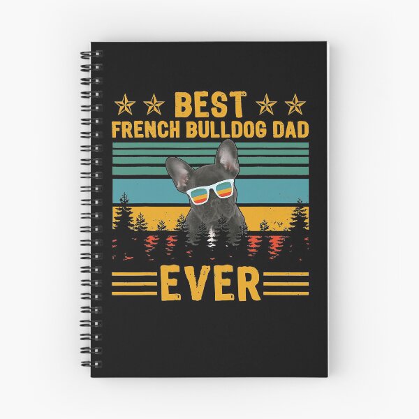 Item preview, Vintage Retro Best French Bulldog Dad Ever Dog Father's Day designed and sold by Kordowski.