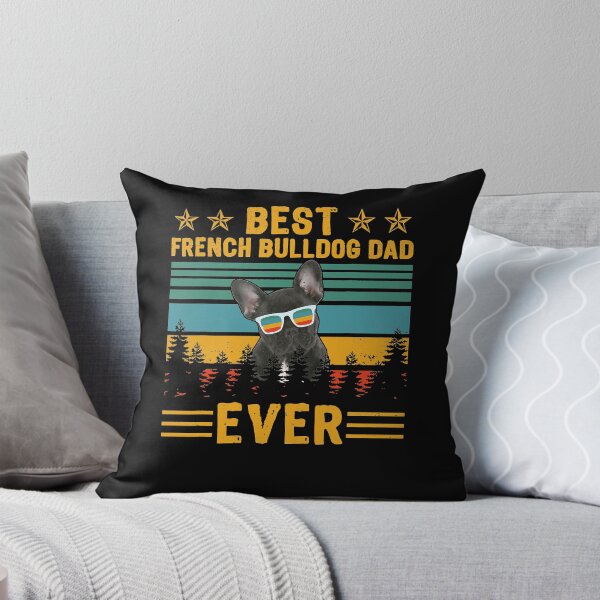 Item preview, Vintage Retro Best French Bulldog Dad Ever Dog Father's Day designed and sold by Kordowski.