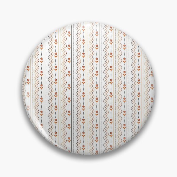 Item preview, Wavy and Floral White designed and sold by MC Art Studio.