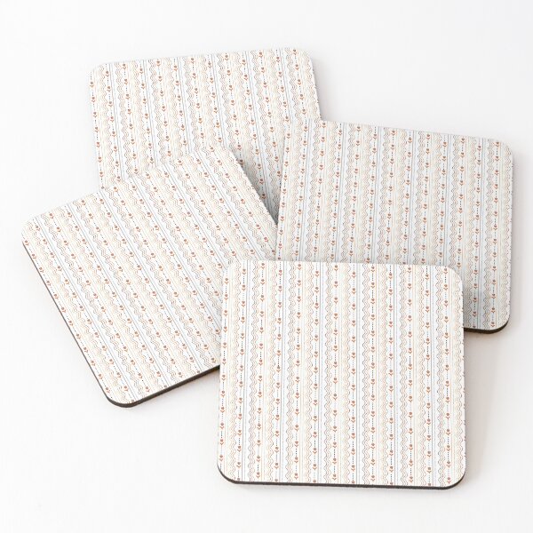 Item preview, Wavy and Floral White designed and sold by MC Art Studio.
