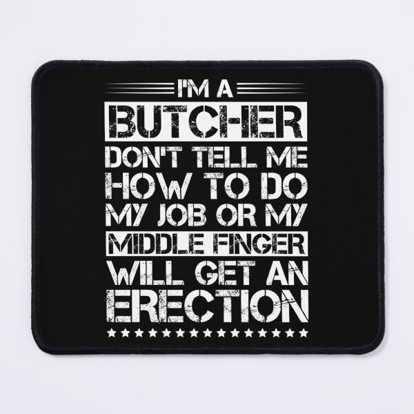 Item preview, Butcher Meat Cutter Butchery designed and sold by Krautshirts.