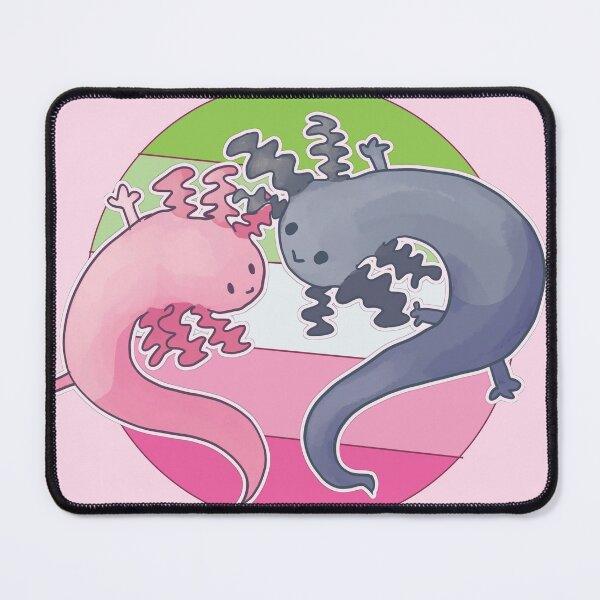 Item preview, Abrosexual Axolotls designed and sold by ForTheFrogWar.