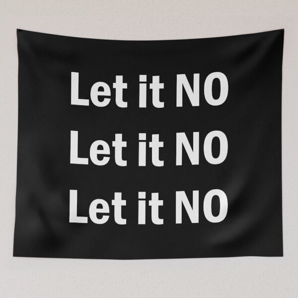 Item preview, Let it NO designed and sold by ValentinaHramov.