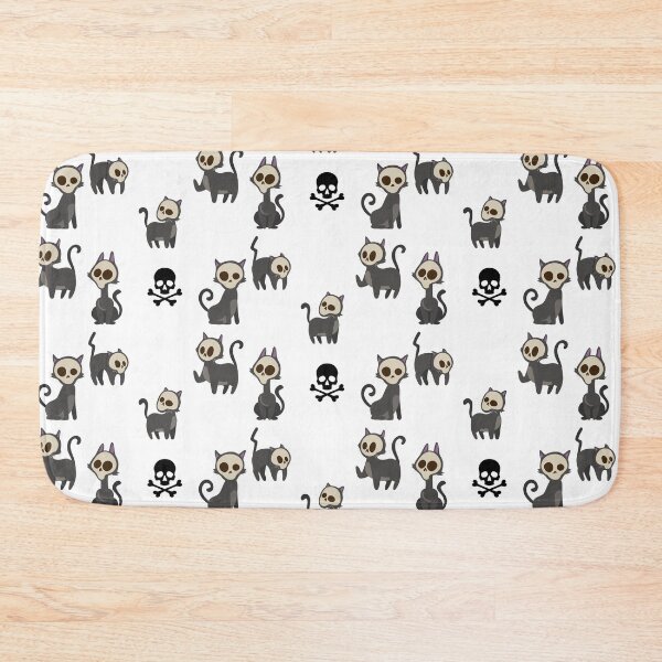 Item preview, Creepy Cat Skull Sticker Set  designed and sold by infazbdeen.