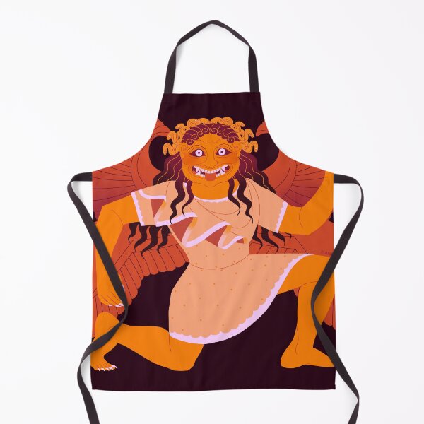 Item preview, Archaic Gorgon - Orange designed and sold by flaroh.