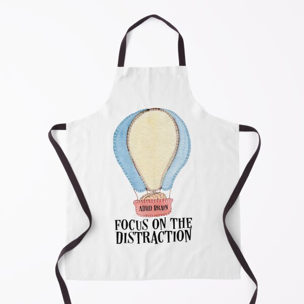 Item preview, #ADHD Brain - Focus On The Distraction Hot Air Balloon, Attention Deficit Hyperactive Disorder designed and sold by MJDezigns.