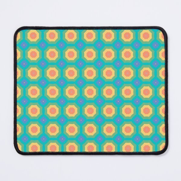 Item preview, Beautiful Vintage Design - Retro yellow and blue octagonal forma designed and sold by Fashion-vintage.