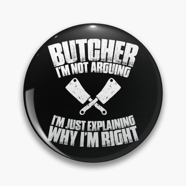 Item preview, Butcher Meat Cutter Butchery designed and sold by Krautshirts.