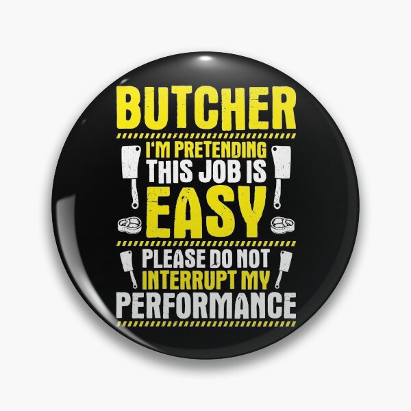 Item preview, Butcher Meat Cutter Butchery designed and sold by Krautshirts.