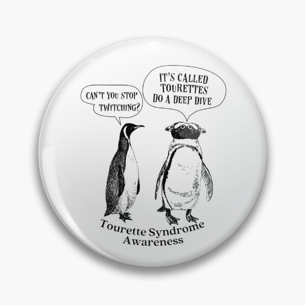 Item preview, Can’t you Stop Twitching? It’s Called Tourette Syndrome. Do A Deep Dive ! Tourettes Awareness  designed and sold by MJDezigns.