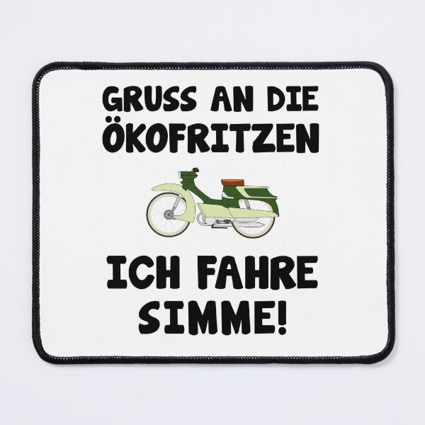 Item preview, Simson Schwalbe s51 moped funny saying designed and sold by Onorato Bellgardt.