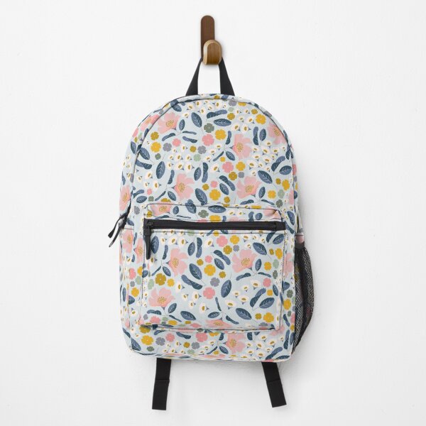 Item preview, Wild Rosa - Woodland Geo Floral designed and sold by Jenny Lemon.