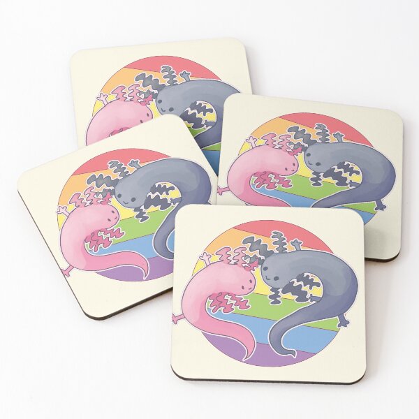 Item preview, Rainbow Axolotls  designed and sold by ForTheFrogWar.