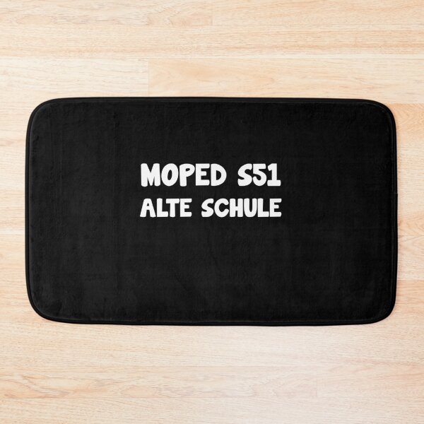 Item preview, Moped s51 old school cool saying designed and sold by Onorato Bellgardt.