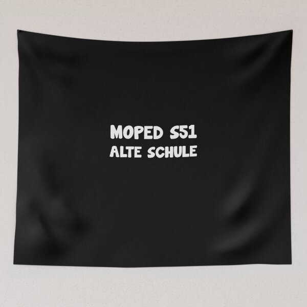 Item preview, Moped s51 old school cool saying designed and sold by Onorato Bellgardt.