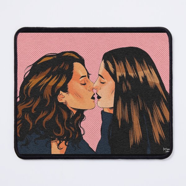 Item preview, gigi and dani kiss designed and sold by kathiweb.