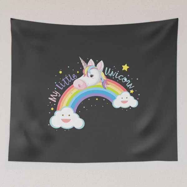 Item preview, My little unicorn, Decorative Design with  Funny Fantasy Pony, Unicorn, Pony designed and sold by graphic-genie.