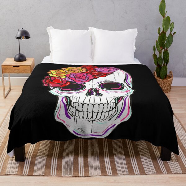 Item preview, Skull Floral designed and sold by MaiZephyr.