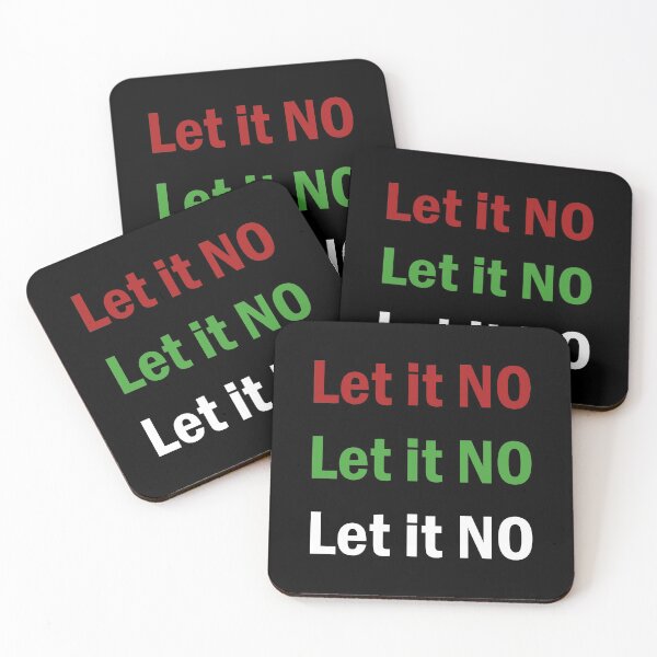 Item preview, Let it NO designed and sold by ValentinaHramov.